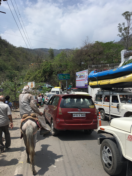 Strassenverkehr Indien