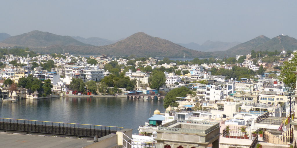 Ausblick auf Udaipur, Rajasthan